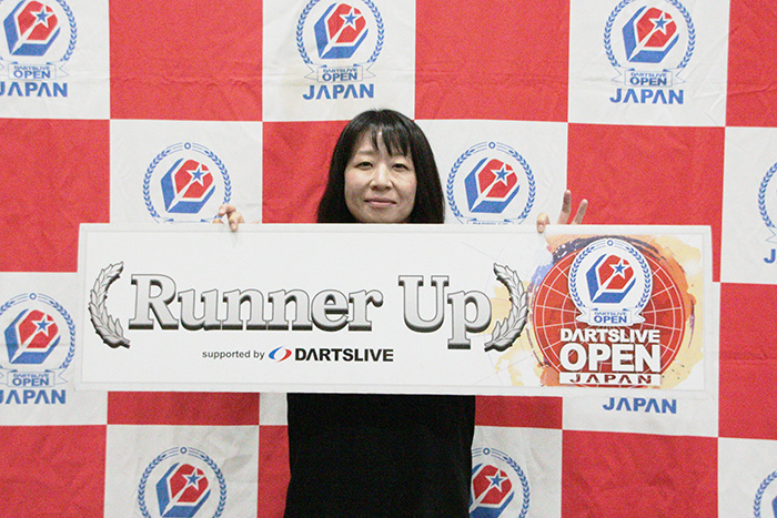 OPEN 1　シングルス　2位