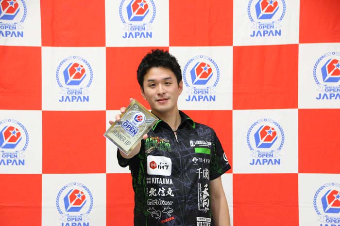 OPEN 2 シングルス 2位