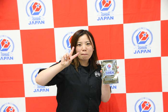 OPEN 1 シングルス 2位