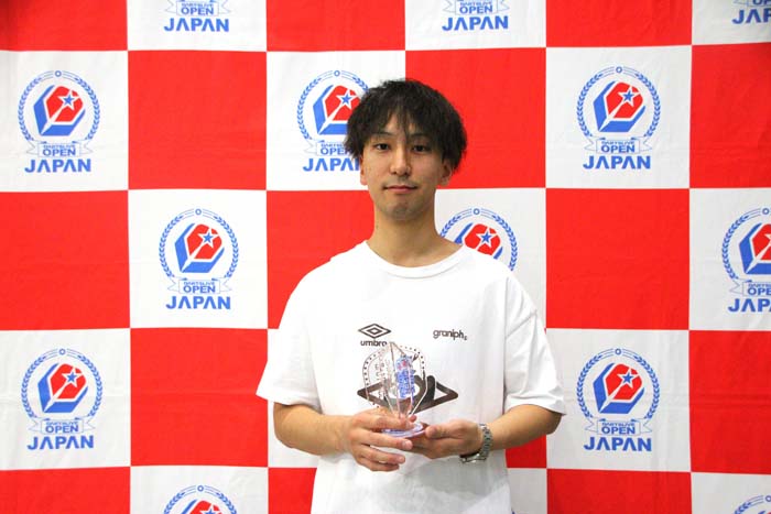 OPEN MAX　シングルス　3位