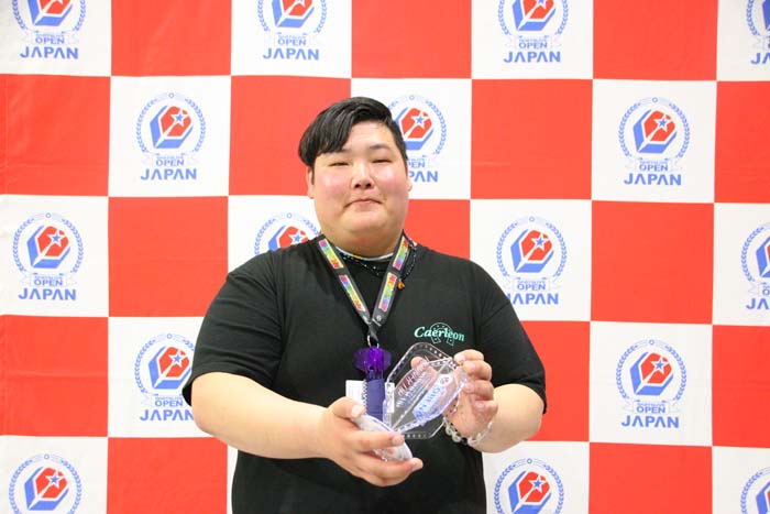 OPEN 4　シングルス　準優勝