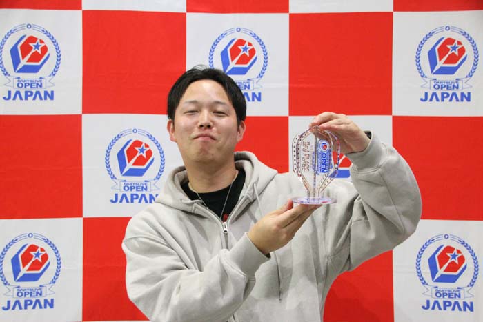 OPEN 3　シングルス　3位