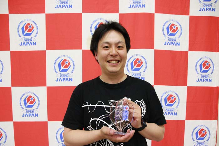 OPEN 3　シングルス　3位