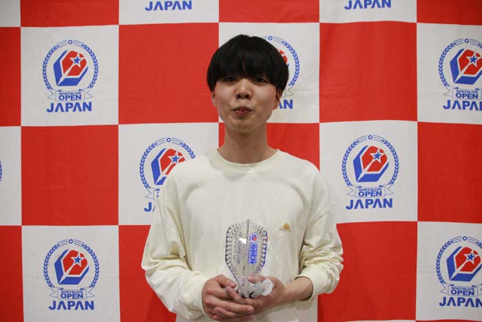 OPEN 1　シングルス　2位