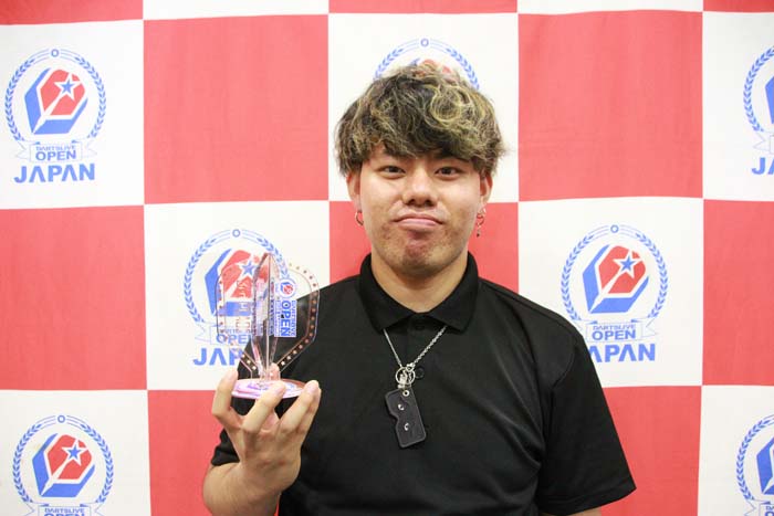 OPEN 3　シングルス　3位