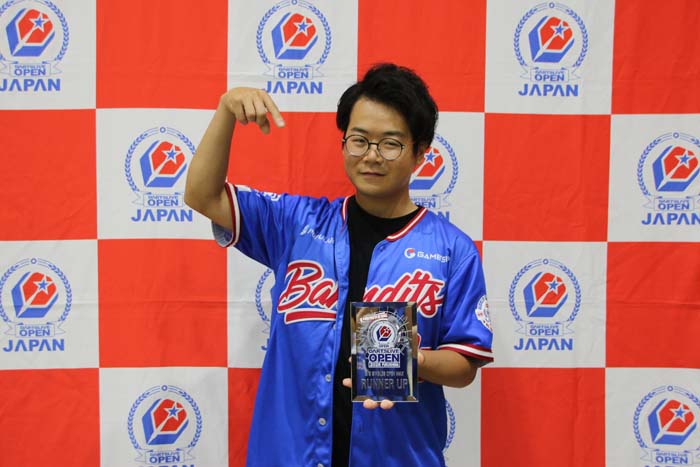 OPEN MAX　シングルス　準優勝