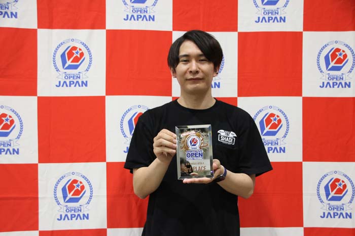 OPEN 4　シングルス　3位