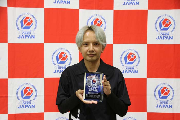 OPEN 2　シングルス　準優勝
