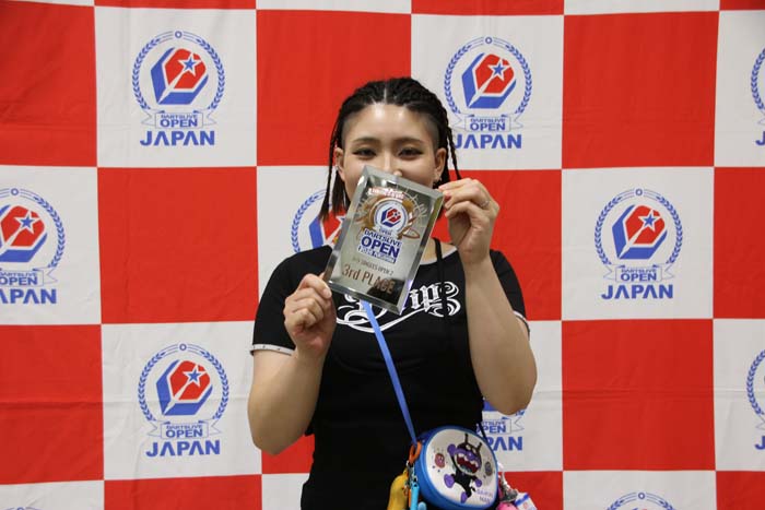 OPEN 2　シングルス　3位