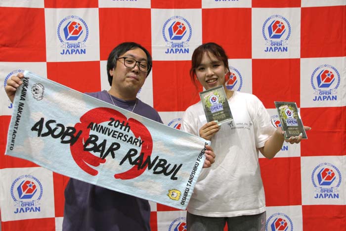 超01ダーツ祭り GroupB ダブルス 優勝者