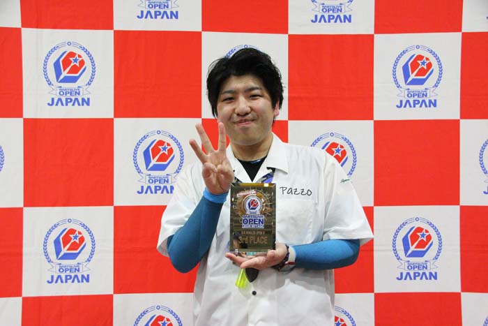 OPEN 3　シングルス　3位