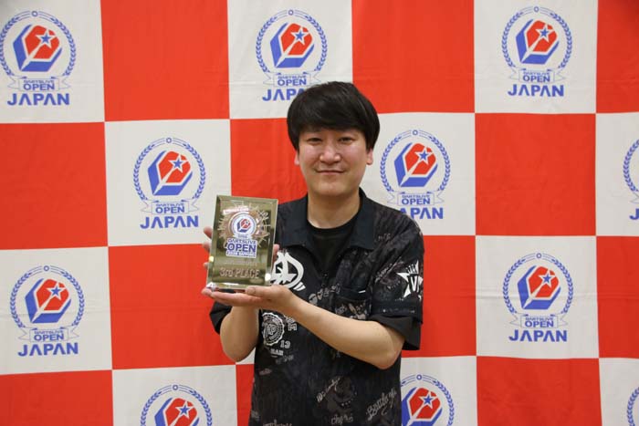 OPEN 4　シングルス　3位