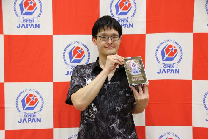 OPEN 4　シングルス　3位