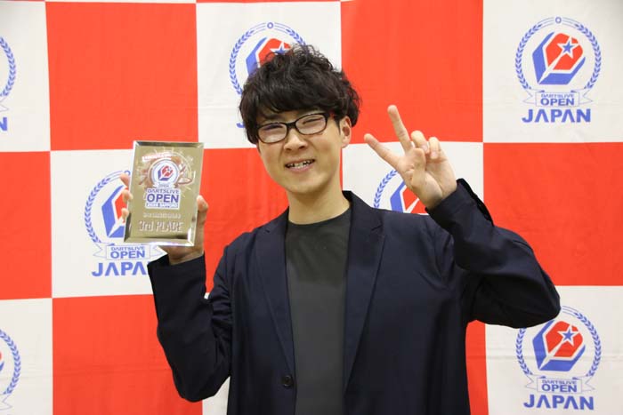 OPEN 3　シングルス　3位