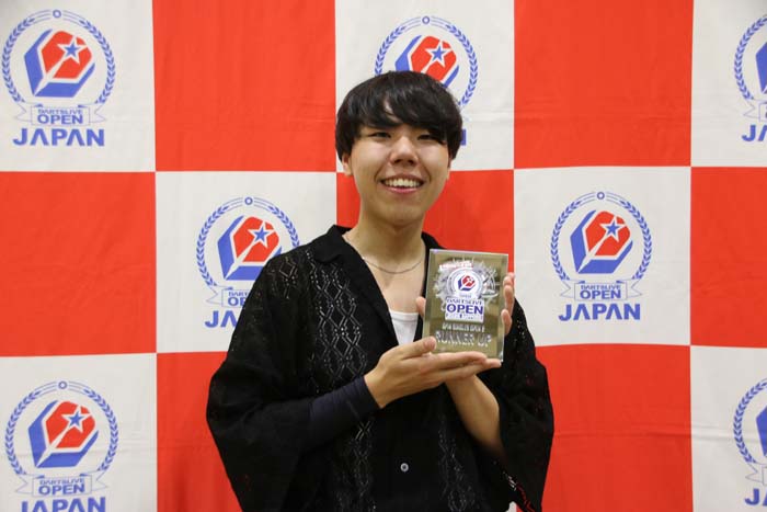 OPEN 2　シングルス　2位